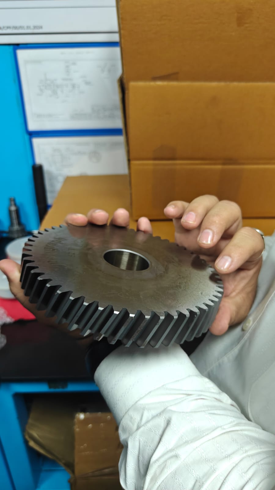 GreyRadius team conducting distributor due diligence for an international gearbox manufacturer's India market entry.